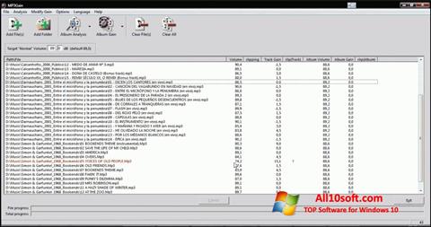 Screenshot MP3Gain Windows 10