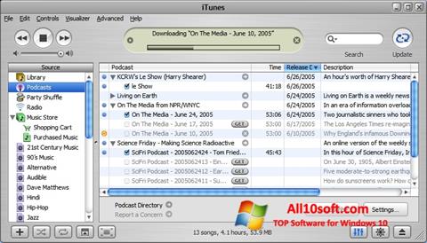 which itunes download for windows 10