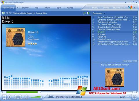 Screenshot Media Player Windows 10